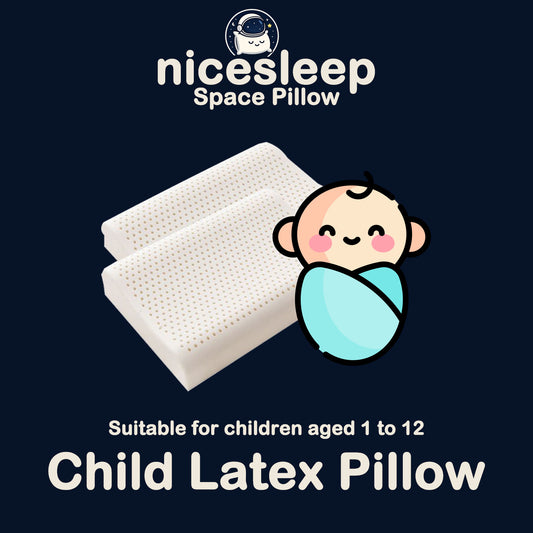 Child Latex Pillow – For Ages 1–12✨Special Deal: discount on first pillow + second one is HALF PRICE